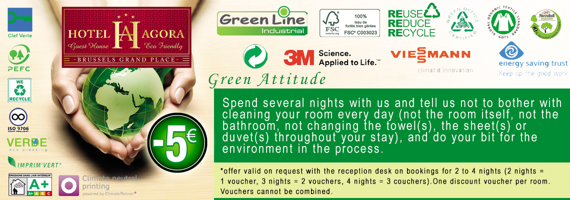 Green attitude eco friendly